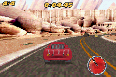 Cars Mater-National Championship screenshot 3 for GameBoy Advance